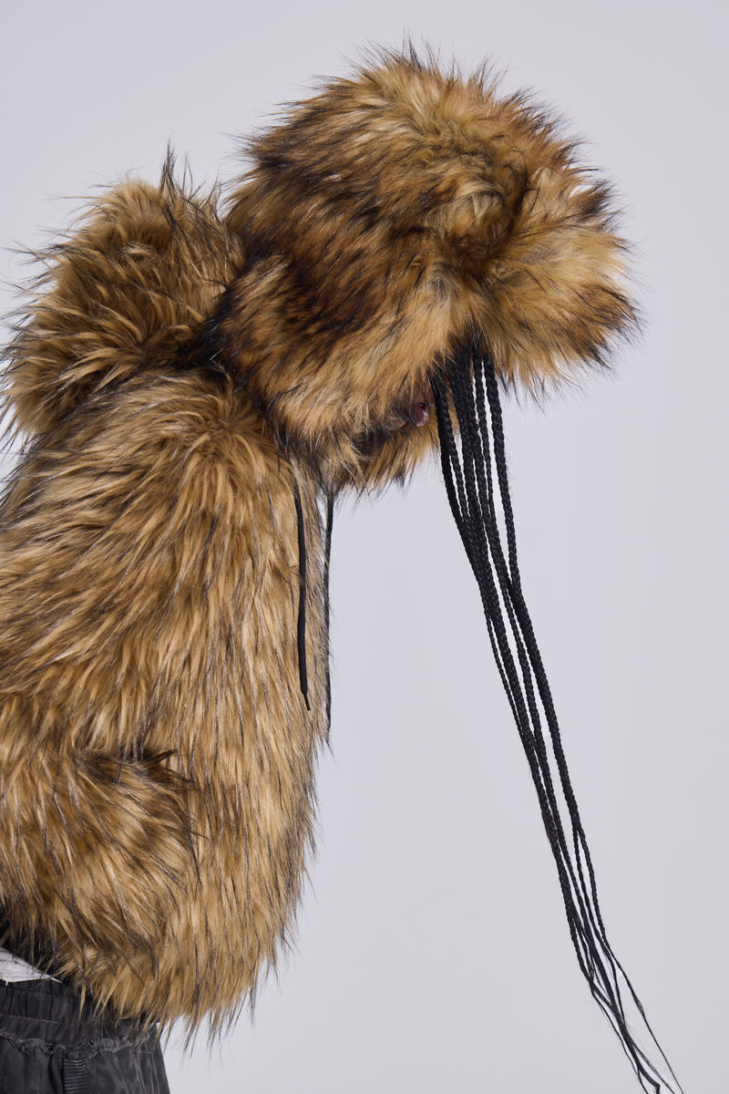 Blonde Fur Trapper | Jaded London | Clothing