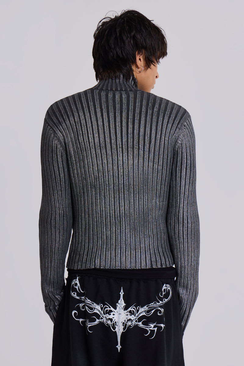 Foil Wash Lucid Knit | Jaded London | Clothing