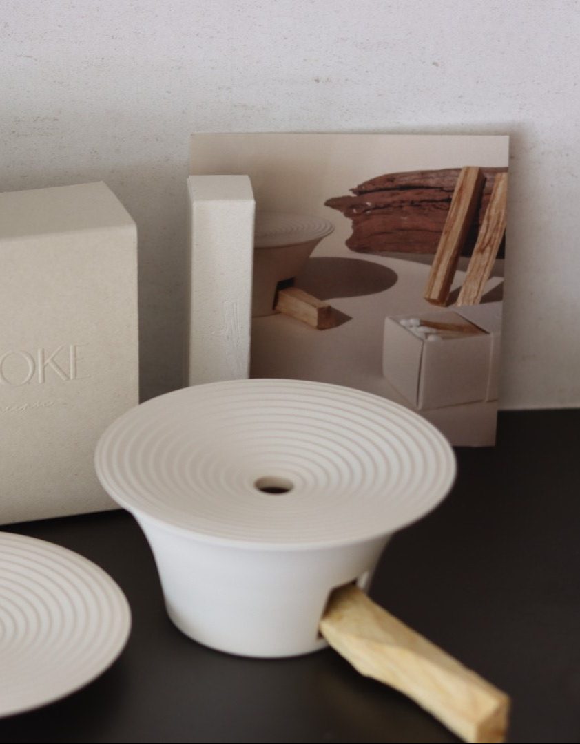 GLOSOME Holy Smoke Palo Santo Burner & Stick set | JADE'R TOKYO