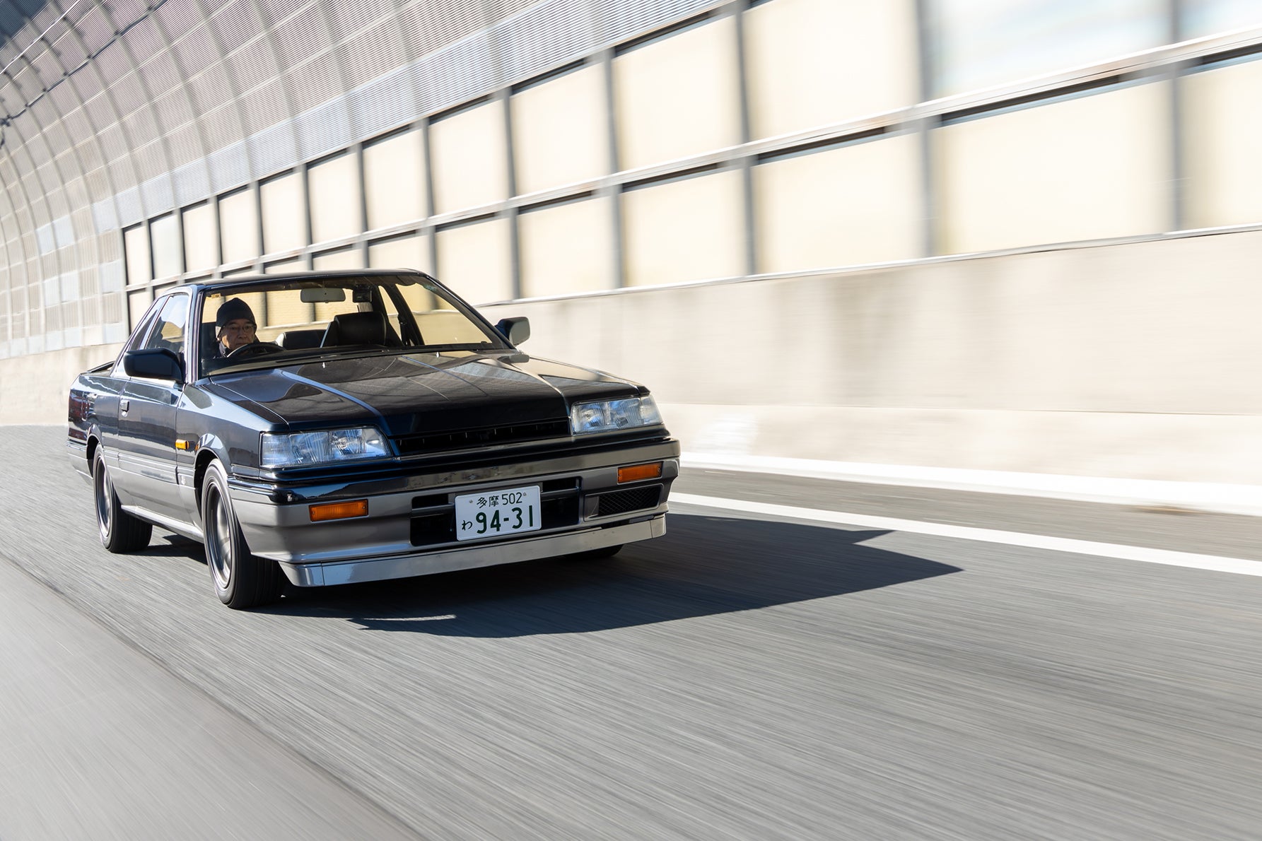 日産スカイライン（R31型）GTSクーペのレンタカーに試乗。AT免許でも