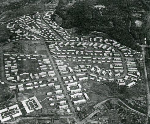 代々木（昭和23年）▷進駐軍のワシントンハイツ全景 | ジャパン