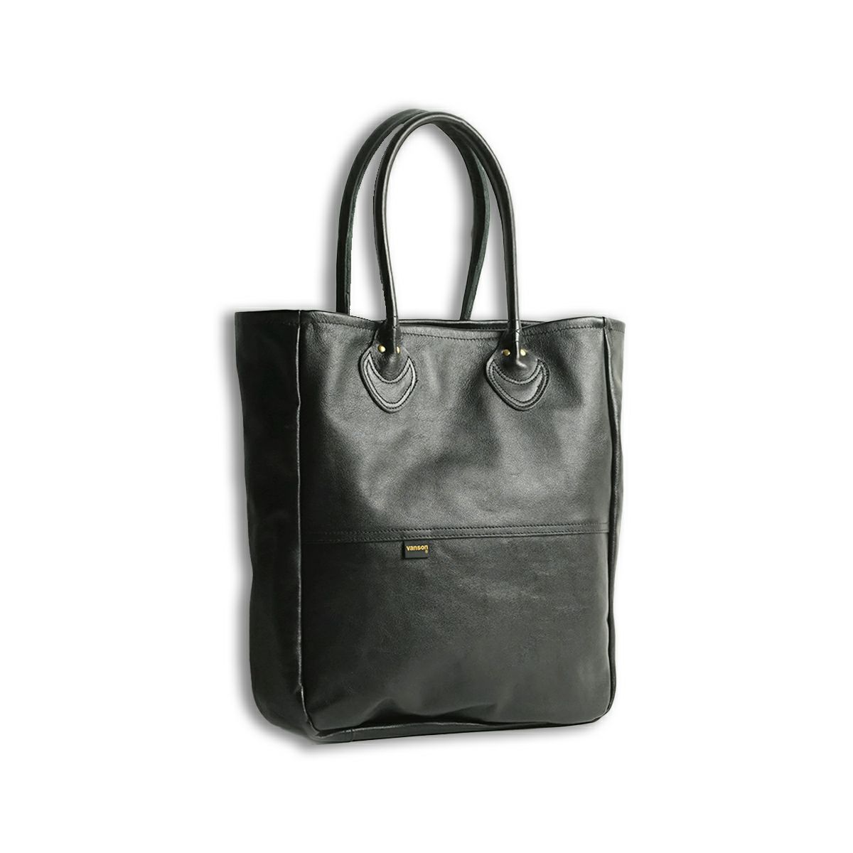 バンソン VANSON jalana別注 ロングハンドル シンプルレザートート