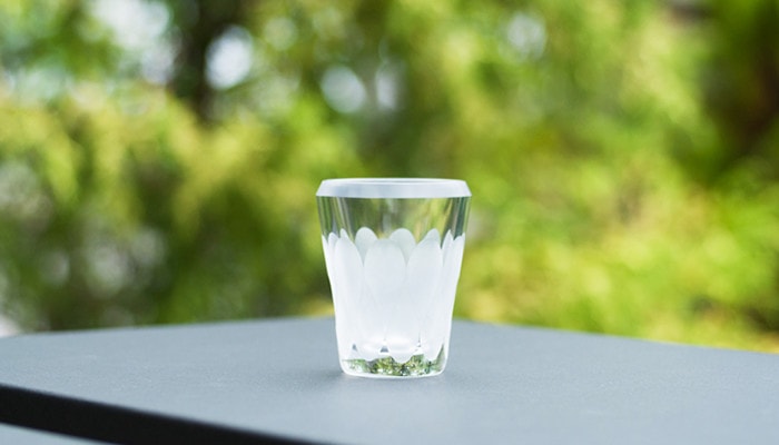 美しい江戸切子のクリスタルショットグラス 木村硝子店 ミタテ