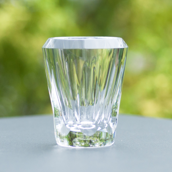 美しい江戸切子のクリスタルショットグラス 木村硝子店 ミタテ