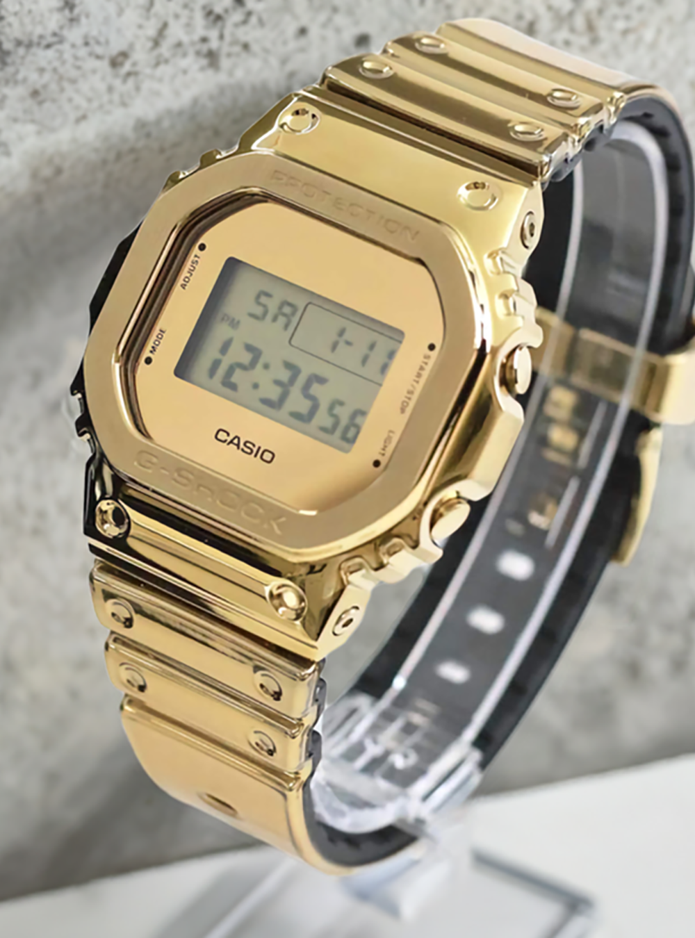 GM-5600YMG-9JF] CASIO WATCH G-SHOCK FINE METALLIC SERIES G-STEEL
