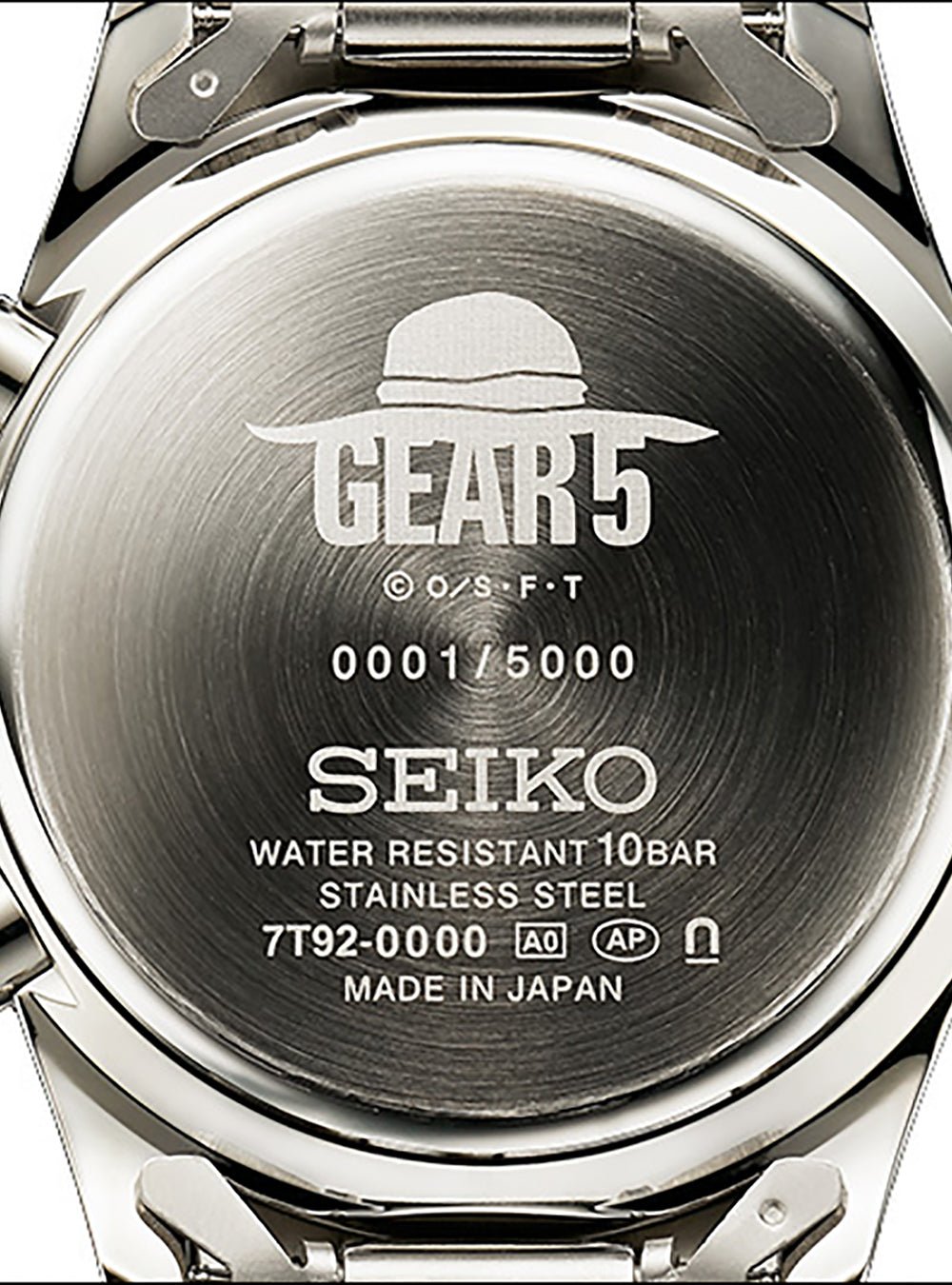 SEIKO × ONE PIECE MONKEY.D.LUFFY GEAR 5 LIMITED EDITION MADE IN