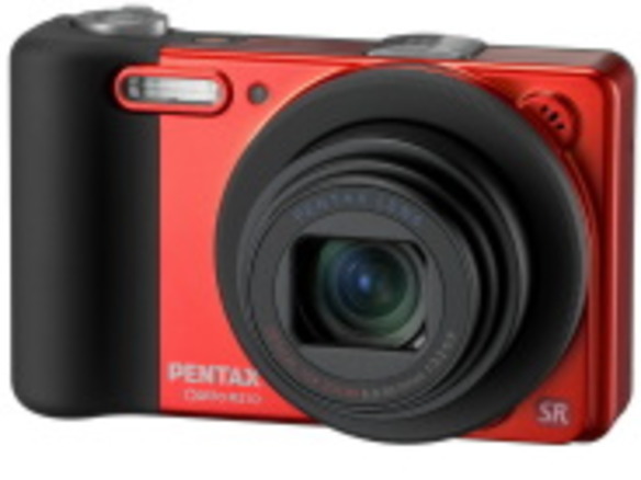 ペンタックス、デジカメ「Optio RZ10」の新色レッドを発売へ--限定各