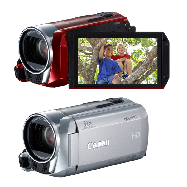 キヤノン、ビデオカメラ「iVIS」にWi-Fi内蔵機--DLNA対応でワイヤレス