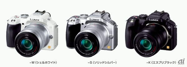 ファインダを覗くとアイセンサでピント合わせ--ミラーレス一眼「LUMIX