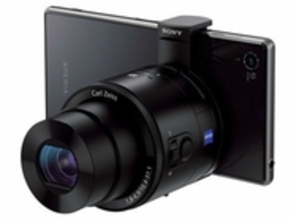 液晶がないレンズスタイルデジカメ--「Cyber-shot DSC-QXシリーズ