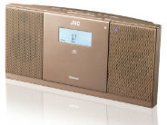 JVC、スリムボディで置きやすいCD、チューナ、Bluetoothを一体化した