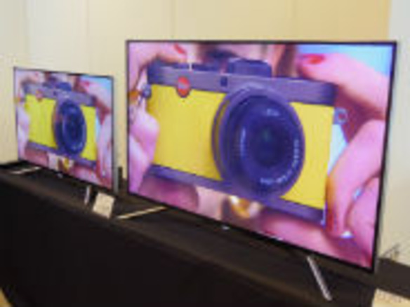 シャープ“大きすぎない”4K「AQUOS」登場--40、50V型をラインアップ