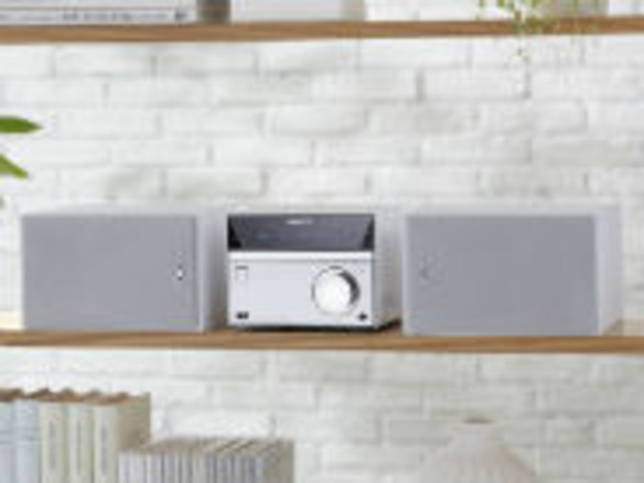 ソニー、小さくて置きやすいマルチコネクトコンポ--CD、ラジオ