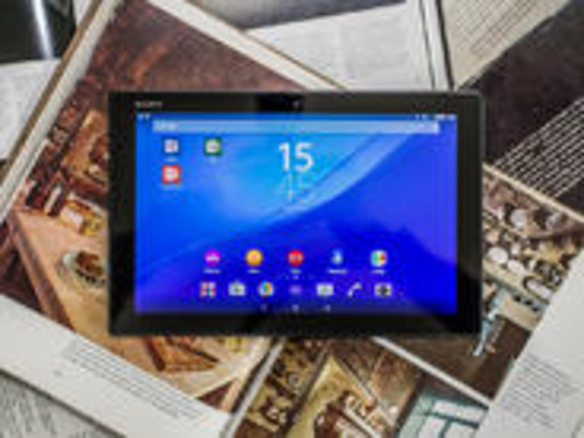 ソニー、「Xperia Z4 Tablet」を発表--10.1インチで超薄型軽量 - CNET