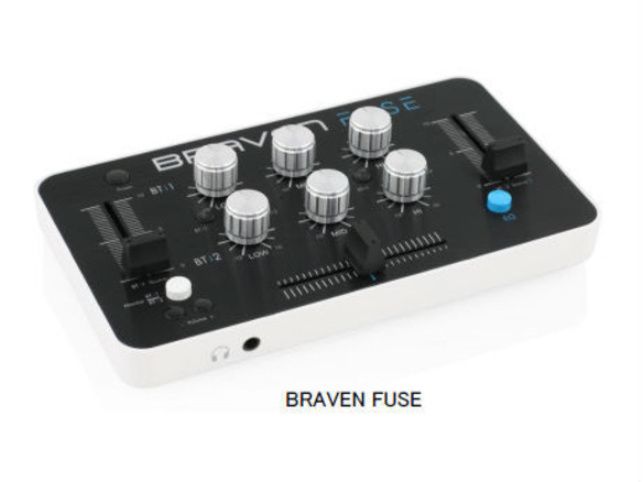 手のひらサイズのDJミキサー「BRAVEN FUSE」--ケーブルレスでDJプレイ