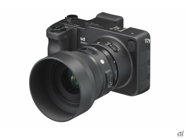 シグマ、ミラーレス一眼「SIGMA sd Quattro」を7月7日に発売へ--価格は