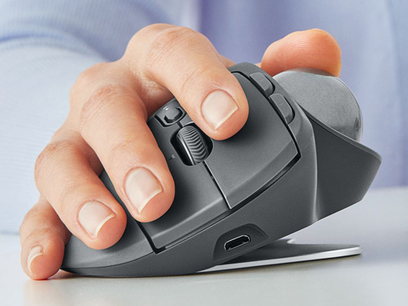 ロジクール、7年ぶりの「ロジクール ワイヤレストラックボール MX ERGO