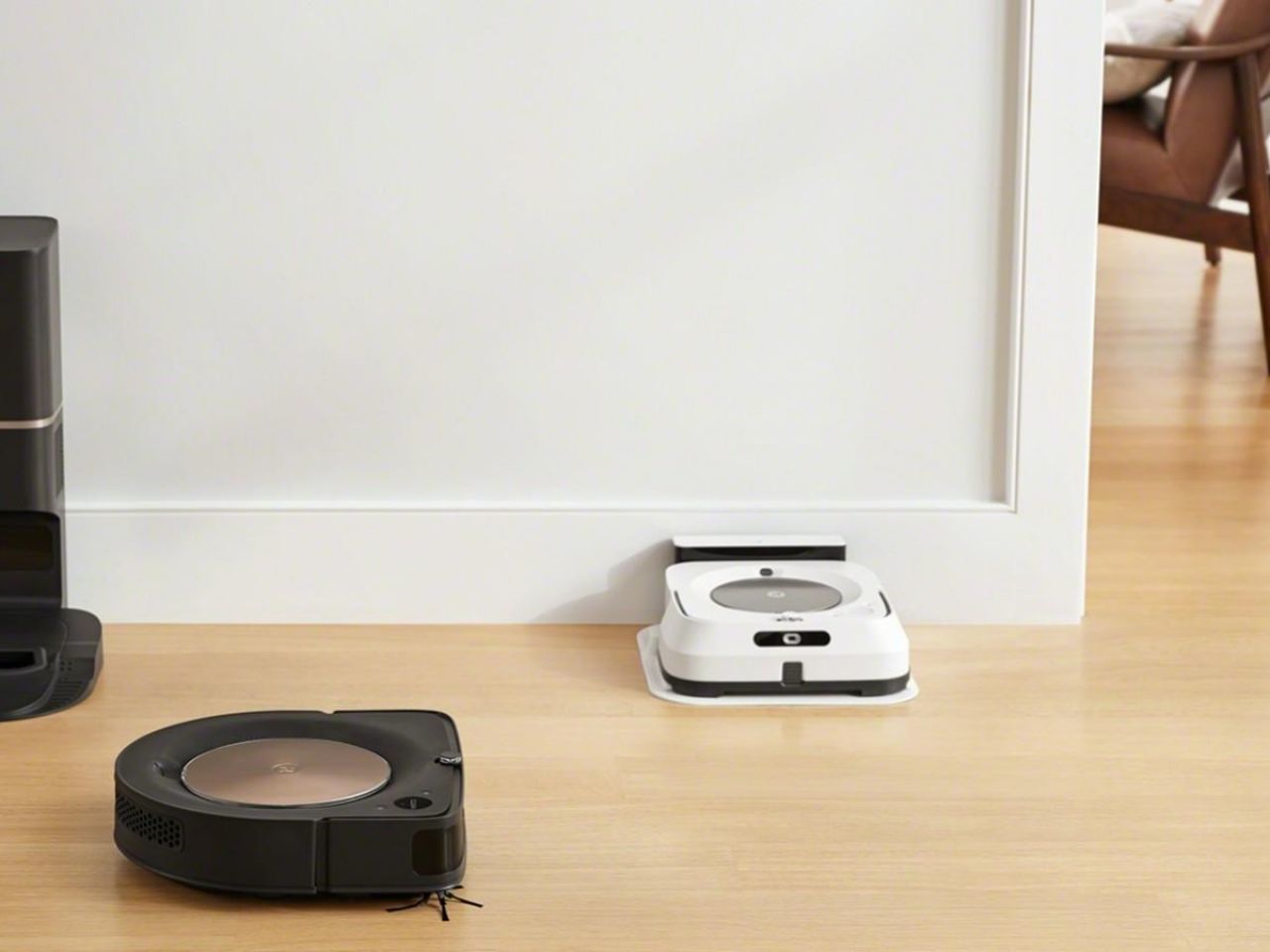 掃除機ロボ「Roomba S9+」と床拭きロボ「Braava Jet m6」が登場--連携