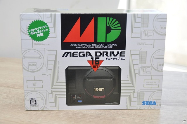 メガドライブミニ」開封の儀--こだわりを感じる可動ギミック搭載で復刻