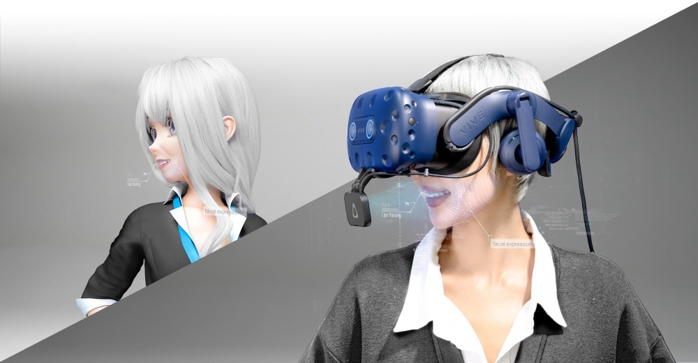 HTC、口元の動きを追跡するVRヘッドセット向け「VIVE Facial Tracker