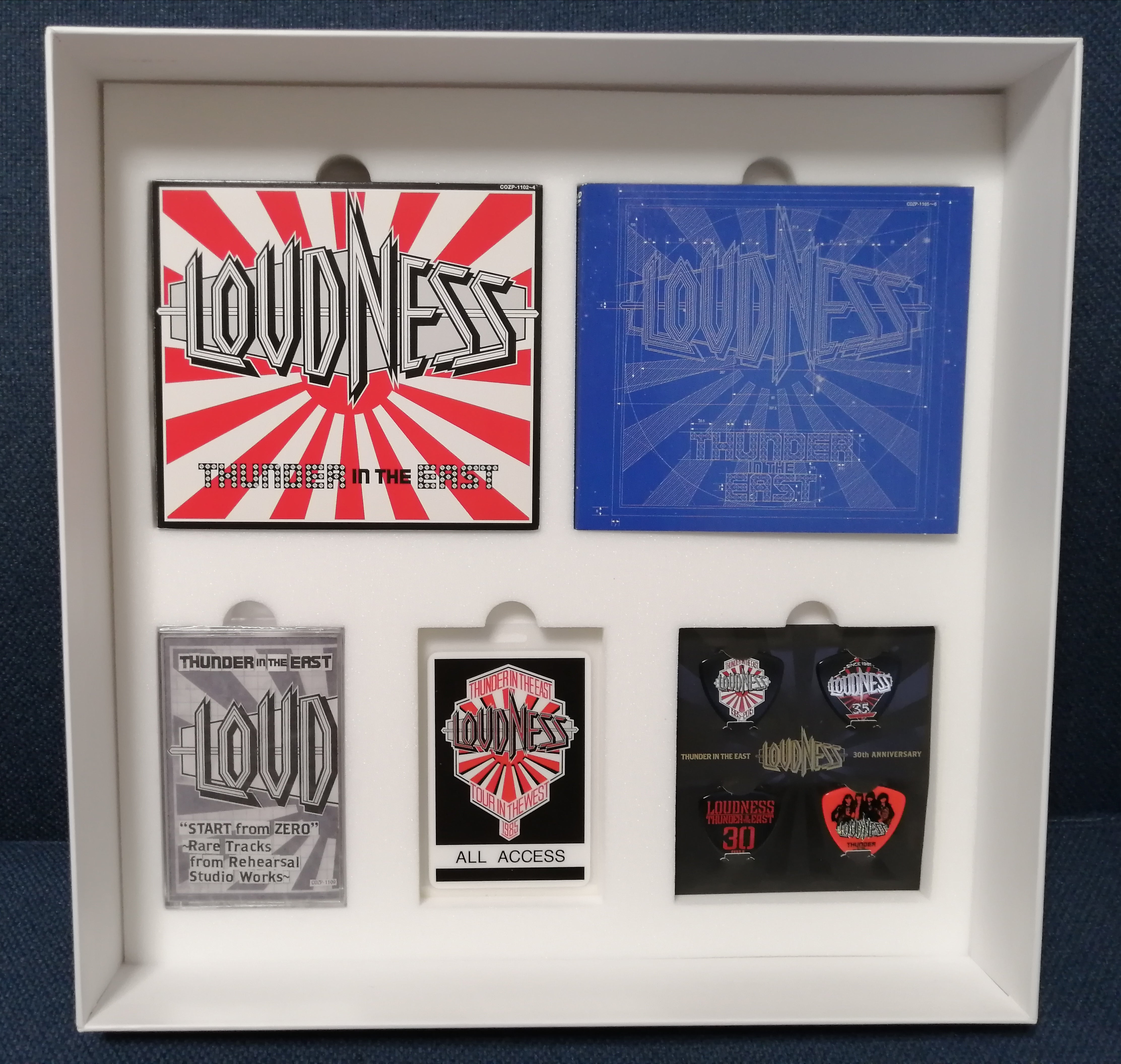 Loudness - Thunder in the East 30th Anniversary Box Set 3CD+2DVD+