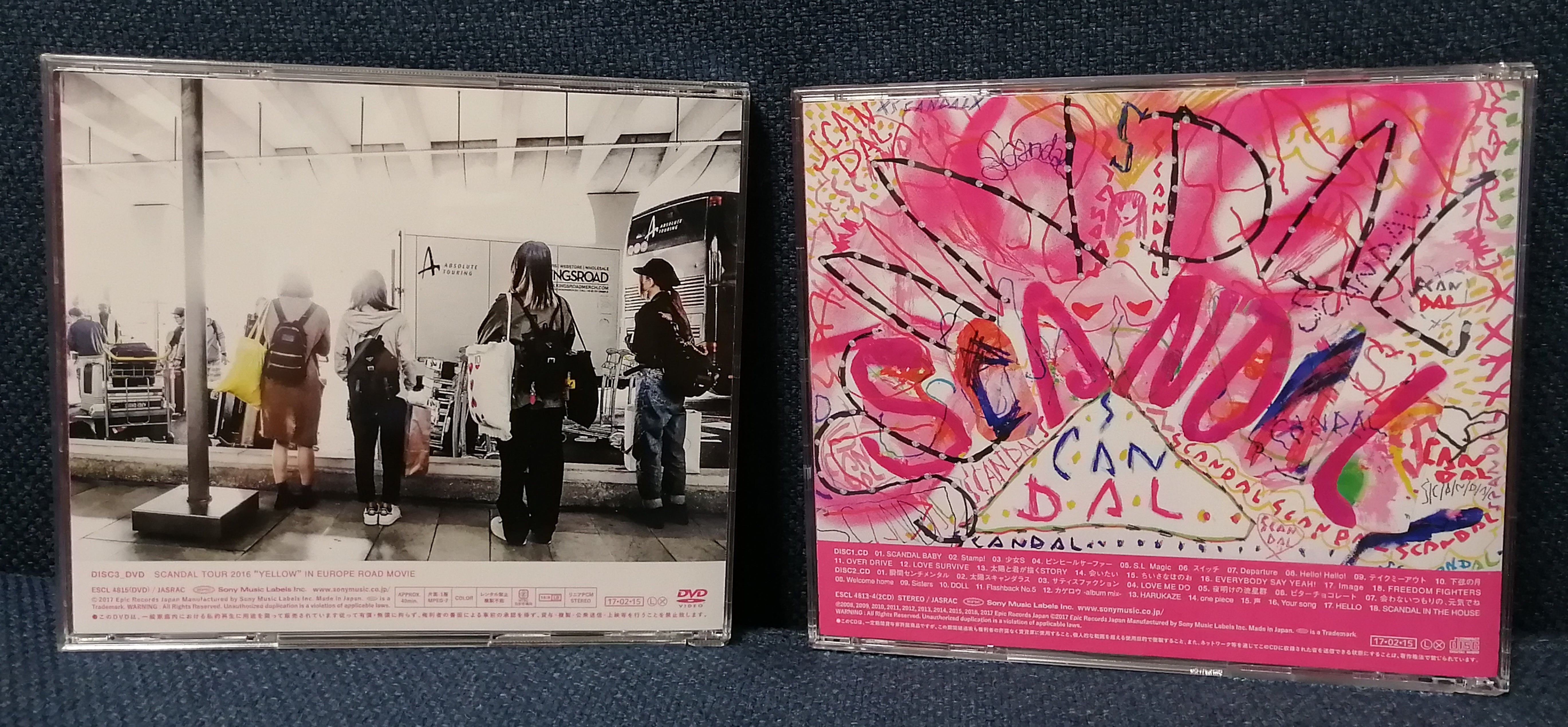 SCANDAL - Self Titled Album 2CD+DVD 1st Press – Ongaku Express
