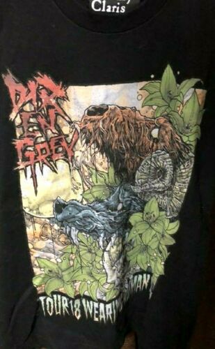 Dir en grey - TOUR18 WEARING HUMAN SKIN size M/S Visual Kei Metal