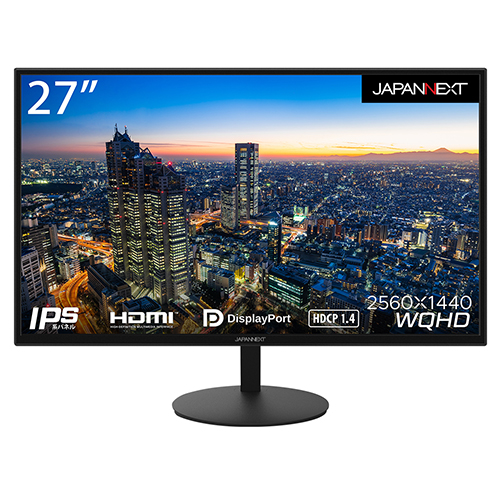 JAPANNEXT 「JN-IPS271WQHD-N」27インチ WQHD(2560 x 1440) 液晶