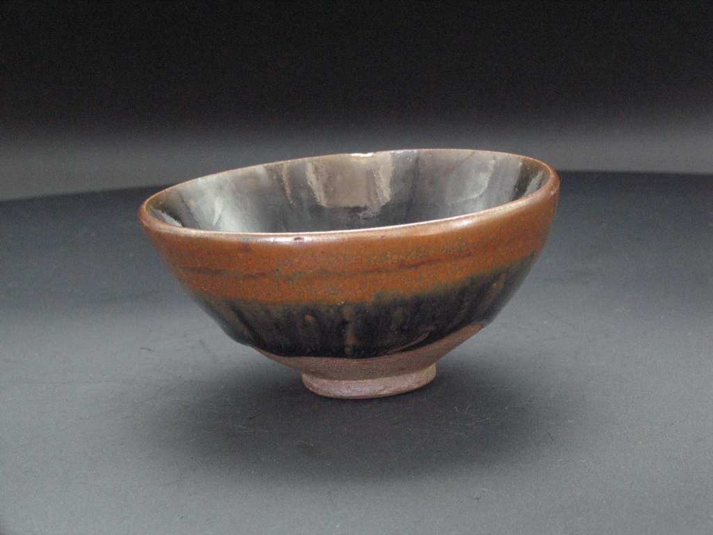 建窯 灰被り 天目盃 建窯 灰被り 天目盃