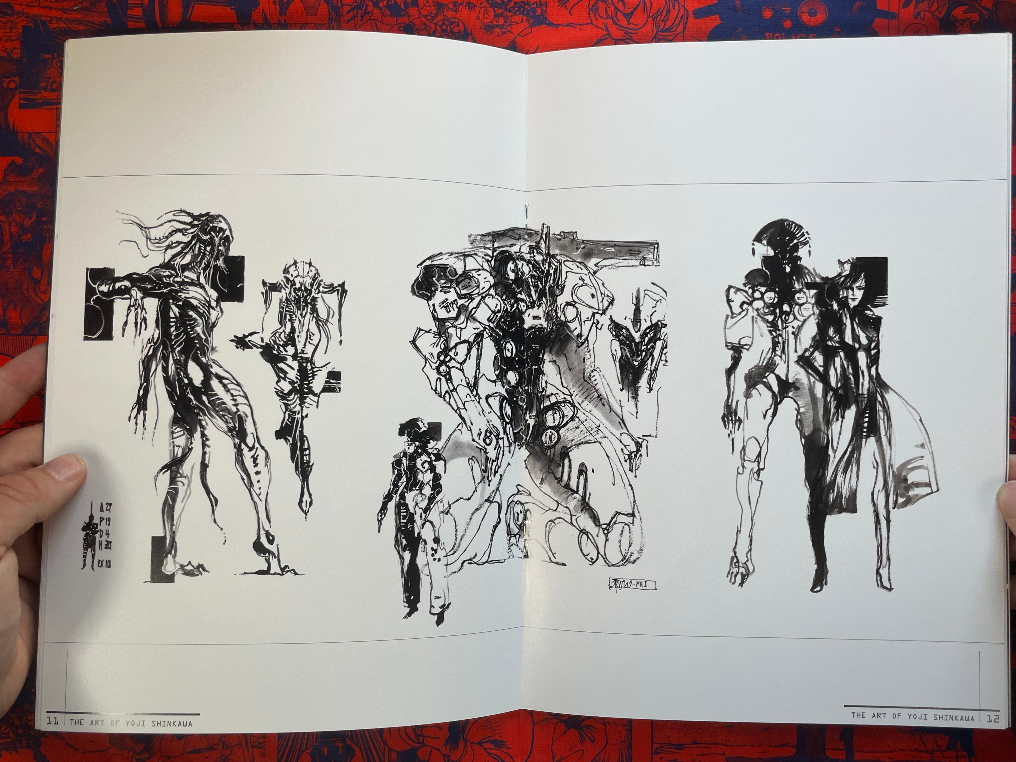 The Art of Yoji Shinkawa Sketch Book (2011) · Japan Book Hunter