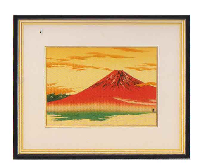 もみじろう様専用 富士山 美術彫金額 春山作 金属工芸 【公式通販】