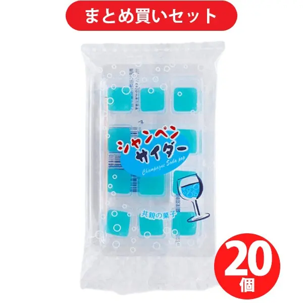 Dagashi - Kyoushin Seika (共親製菓 袋入 シャンペンサイダー 12個 20