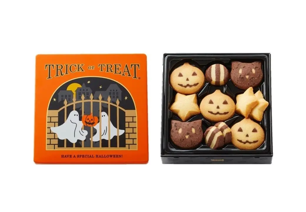 Morozoff Halloween Surprise Cookies Can (モロゾフ ハロウィーン