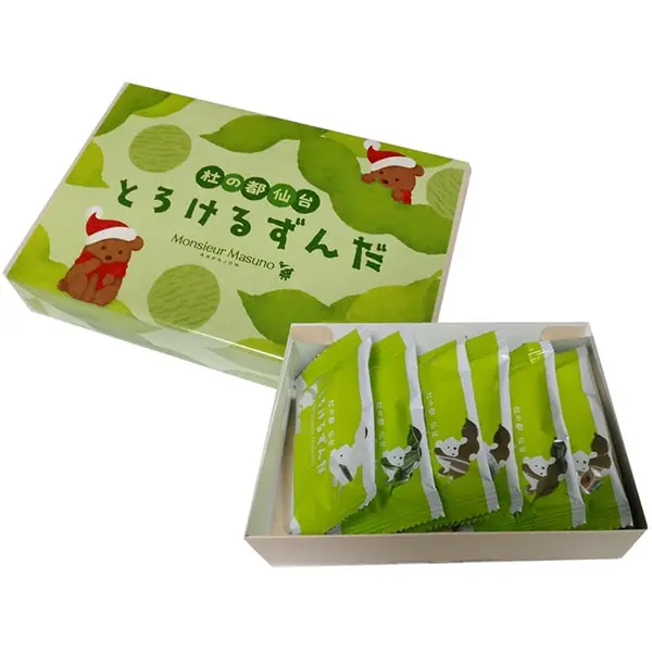 Masuno Seika Moist Zunda Cookies (益野製菓 とろけるずんだ 6袋入