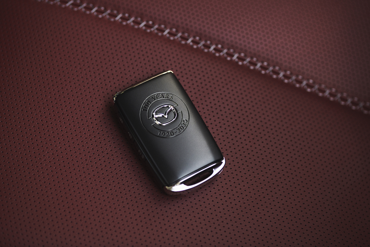 Mazda 100th Anniversary Edition models include a nod to the R360