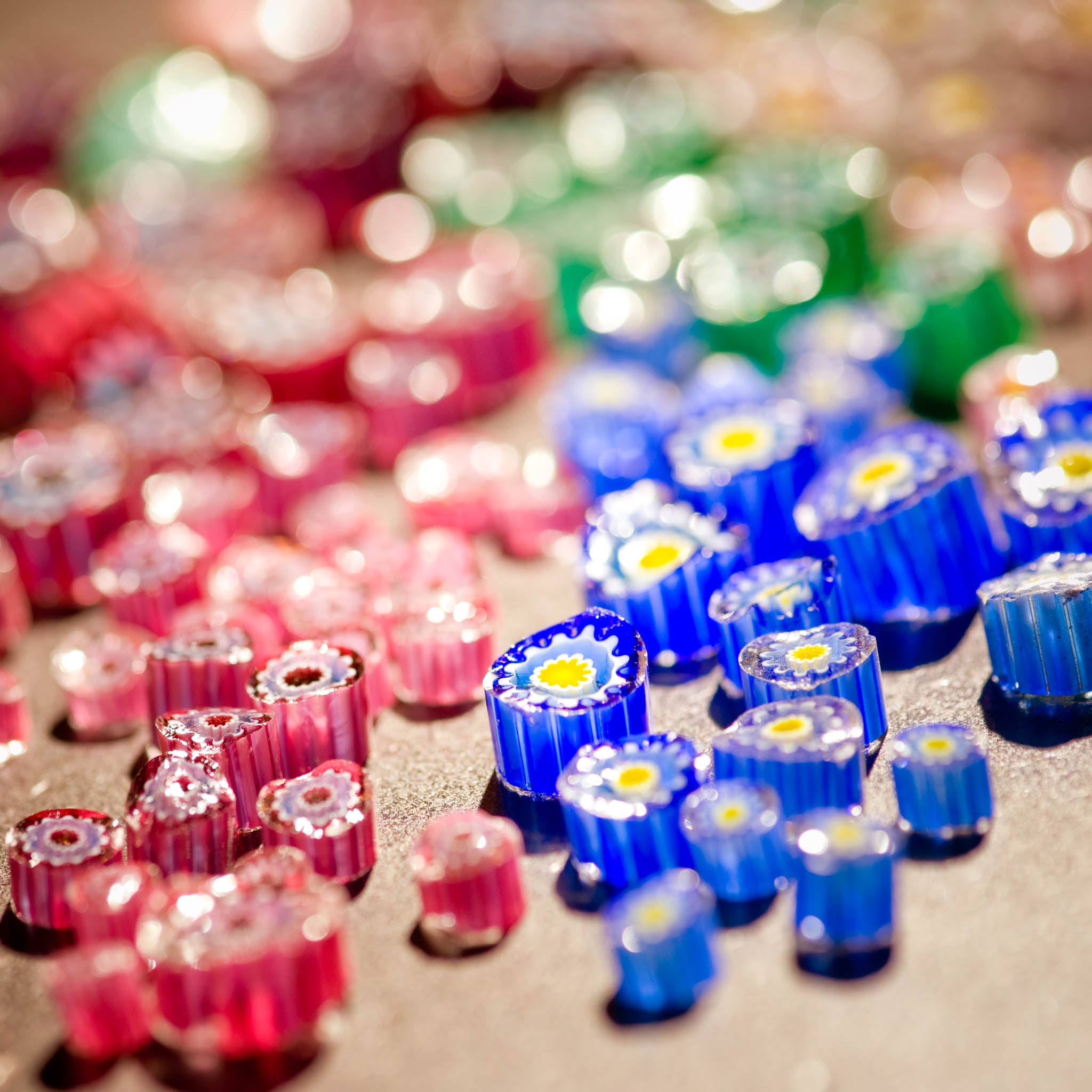 黒木国昭 青赤ガラスぐい呑みセット 箱付 黒木国昭 青赤ガラスぐい呑