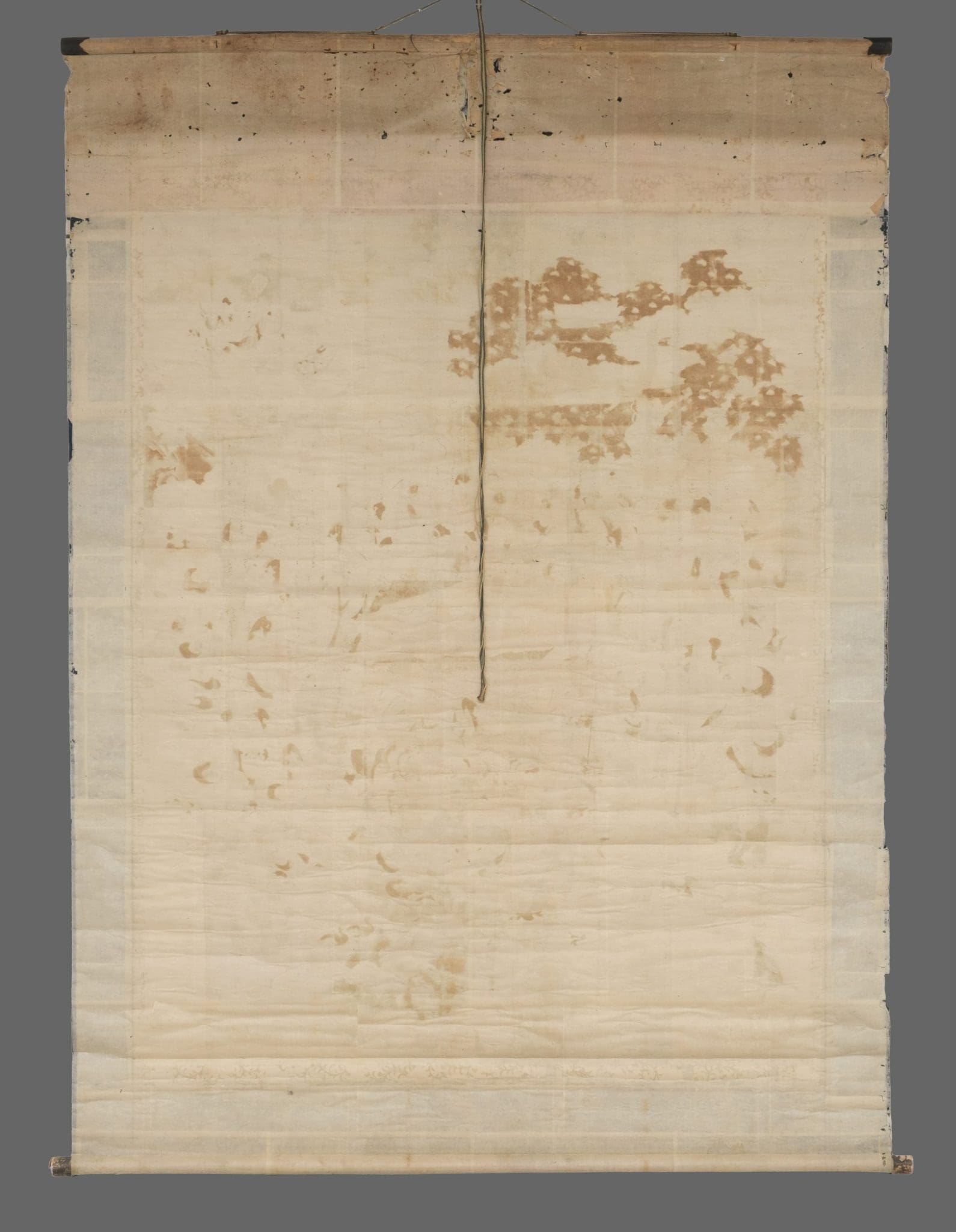 香木掛軸(Sandalwood Scroll Drawing) 香木掛軸(Sandalwood Scroll
