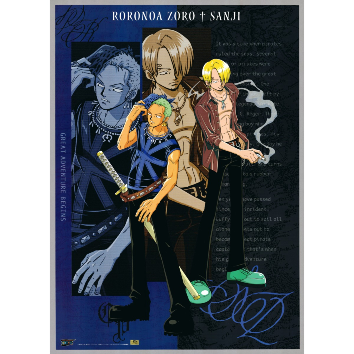 Original One Piece Anime Poster