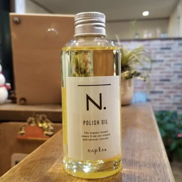 Napla N. Polish Oil Natural Hair Styling Oil for Wet Glossy Look 150ml