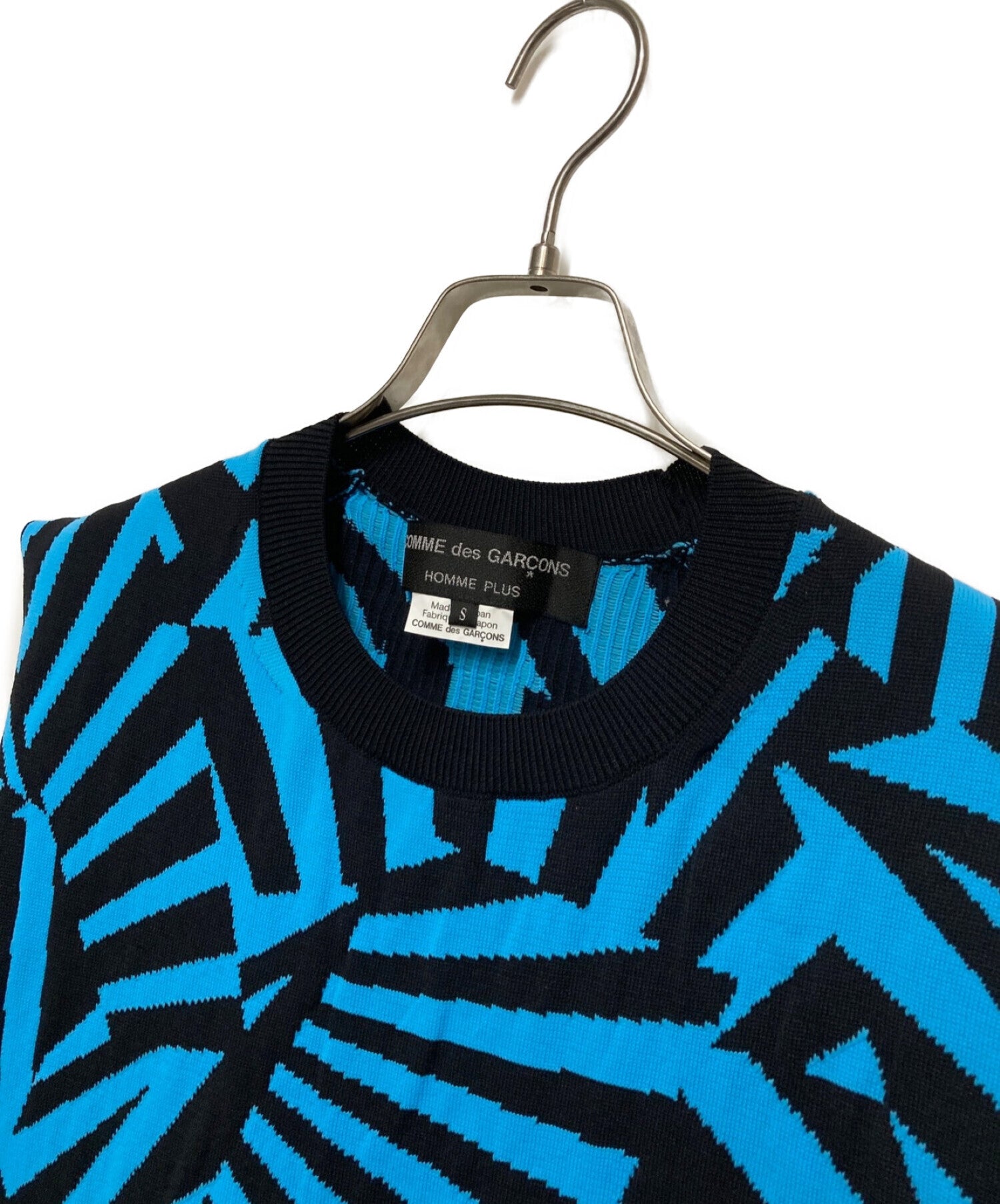 Pre-owned] COMME des GARCONS HOMME PLUS Geometric Long Tank Knit