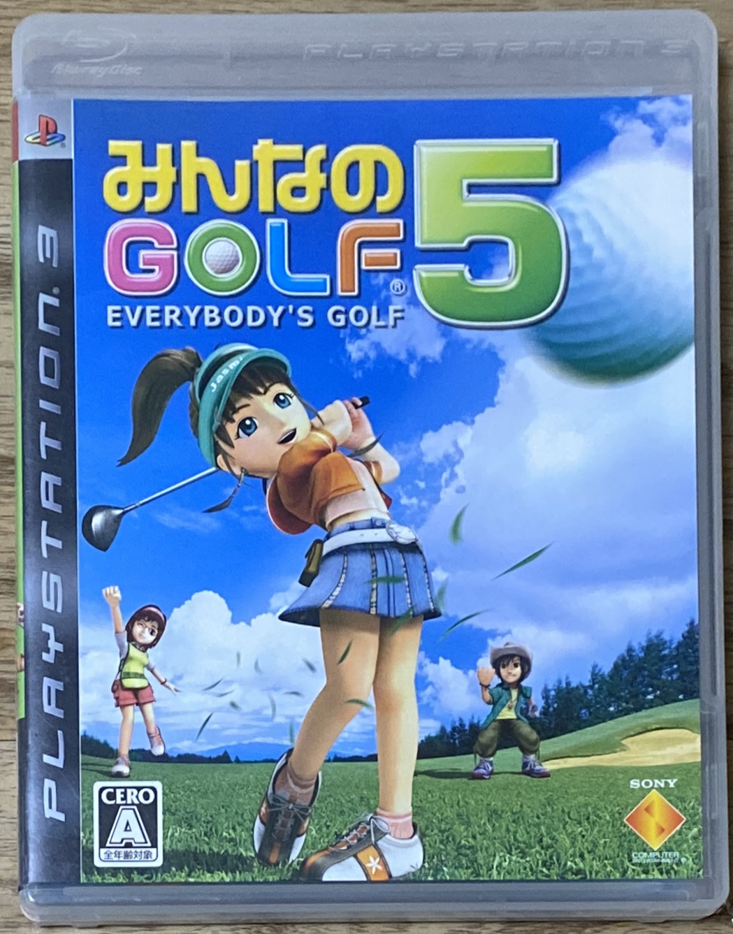 Everybody's Golf 5 / Minna no Golf 5 (みんなのGOLF5) [No Manual