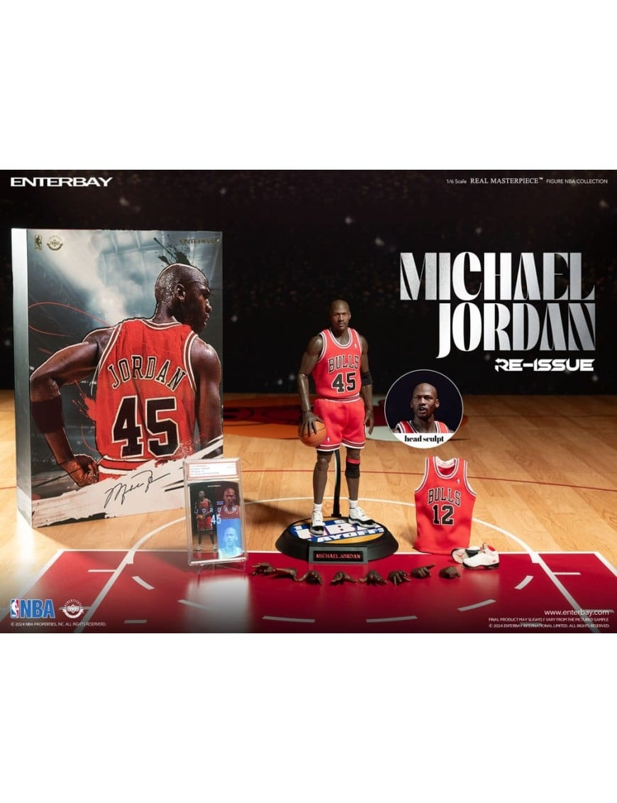 Michael Jordan アクションフィギュア 23番 ENTERBAY Michael Jordan