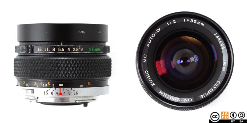 Data sheet: Olympus OM 35 mm f/2 – JAPB