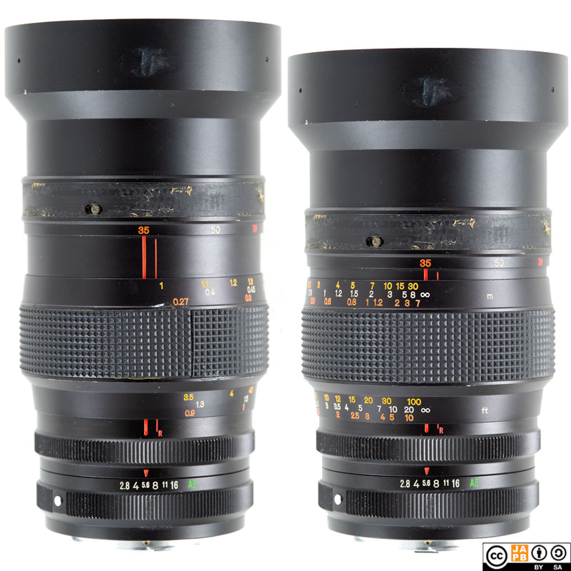 Data sheet: Konica Varifocal Hexanon AR 35~100mm f/2.8 – JAPB