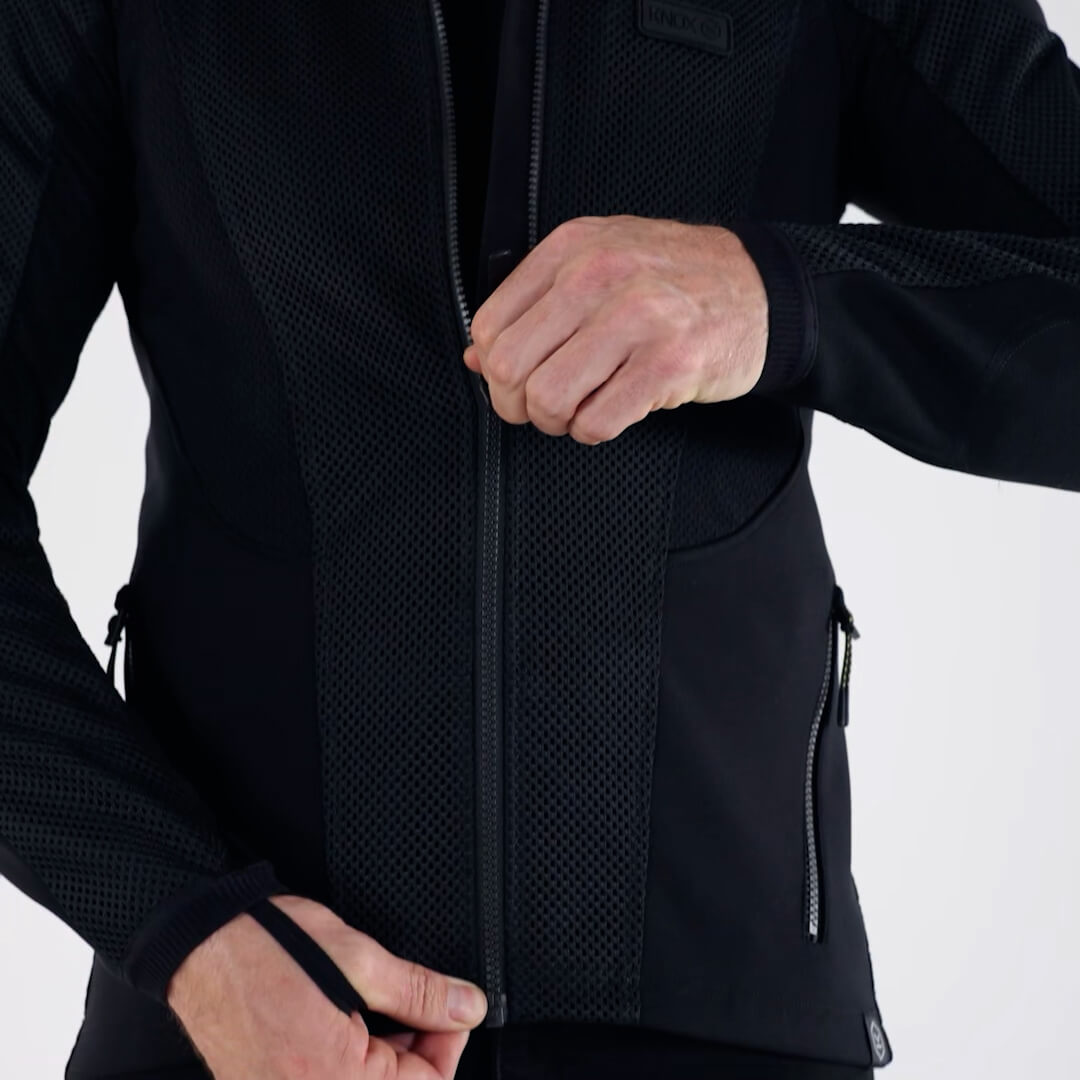 試着無料】バイク インナープロテクター メッシュジャケット 春夏用