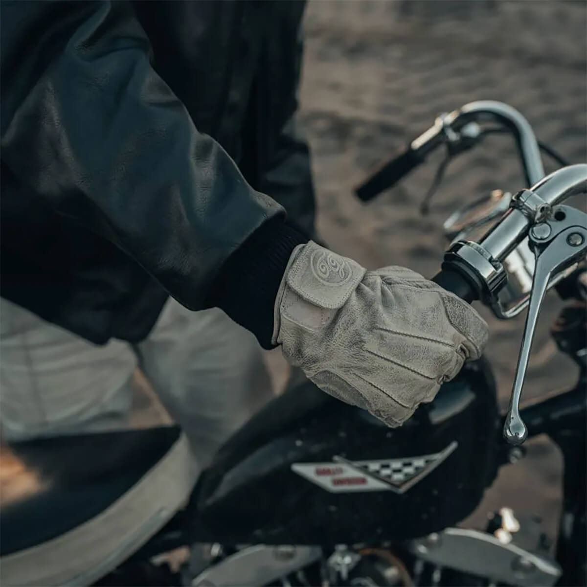 試着無料】エイジオブグローリー ローバー - バイク レザー グローブ