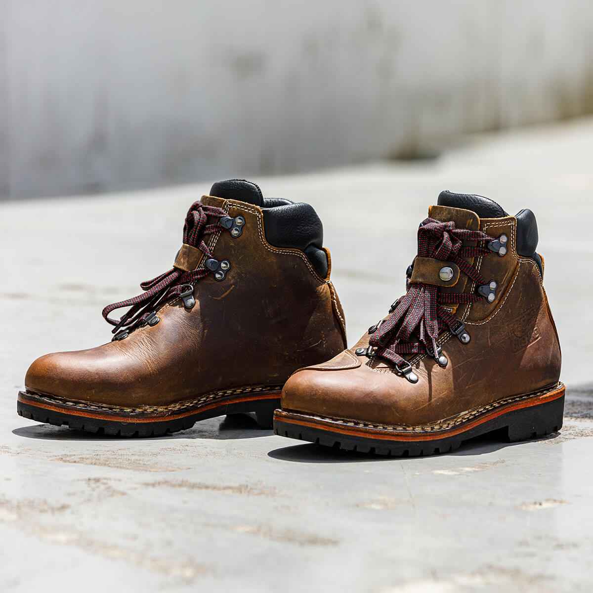 試着無料】ガエルネ フーガ - バイク ブーツ 本革 ツーリング