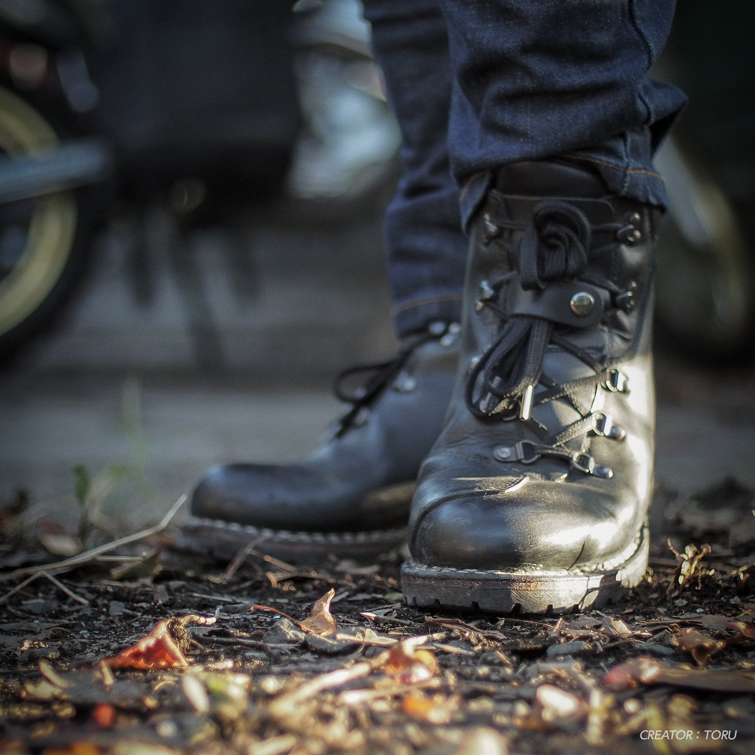 試着無料】ガエルネ フーガ - バイク ブーツ 本革 ツーリング – JAPEX