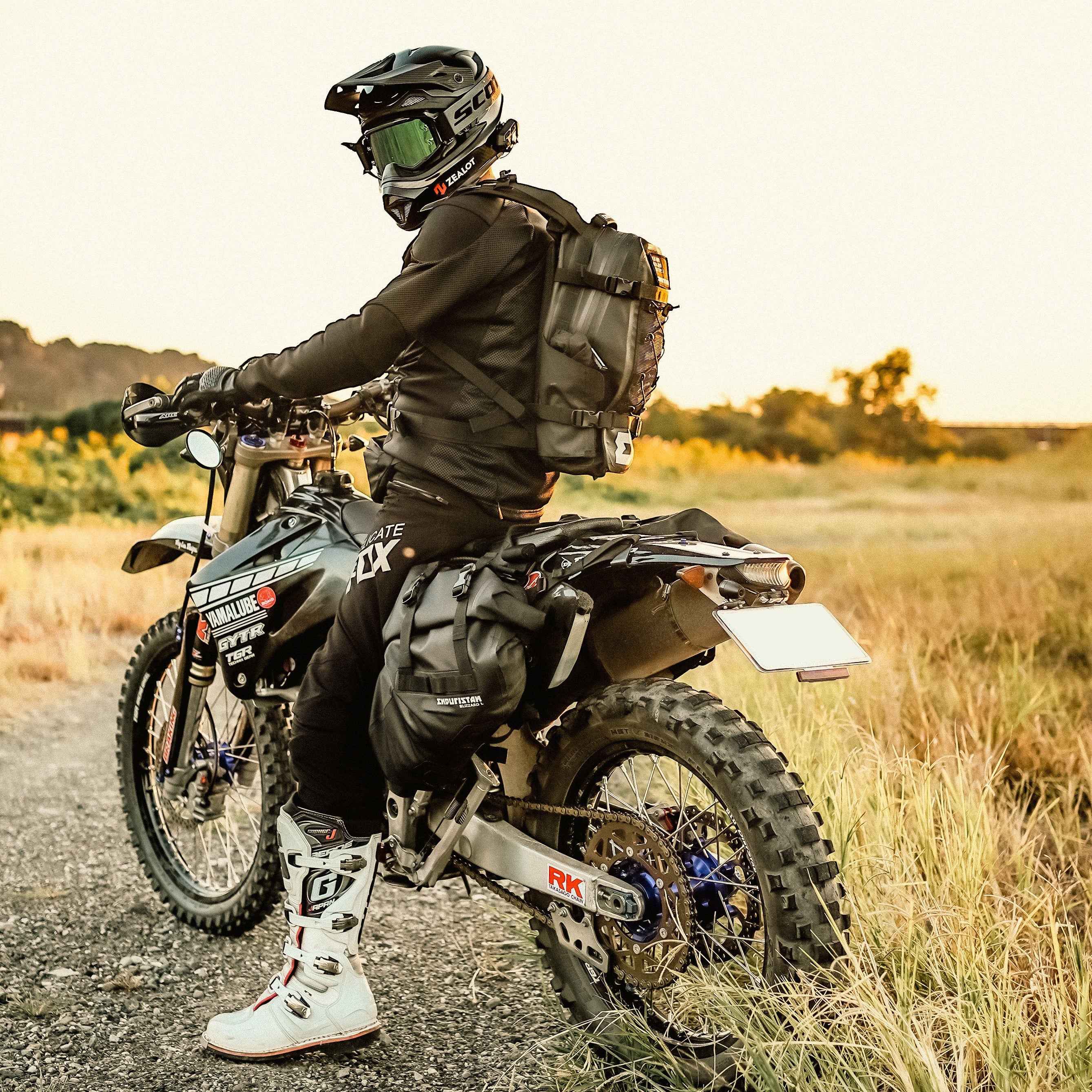 試着無料】ガエルネ サイファーJ - オフロードブーツ エンデューロ