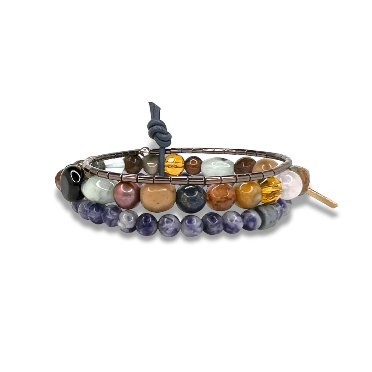 Maurice Gemstone Bracelet Set - JAREDJAMIN